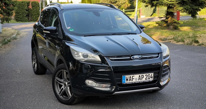 Ford Kuga cena 49900 przebieg: 196300, rok produkcji 2014 z Chojnów małe 172